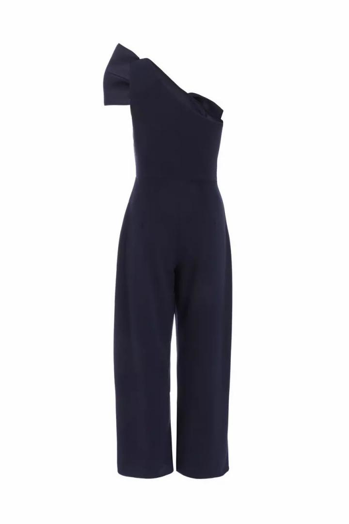 Quiz jumpsuits navy on sale